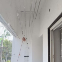 Ceiling Mounted Cloth Hanger
